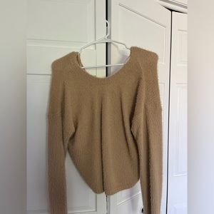 hollister sweater reversible